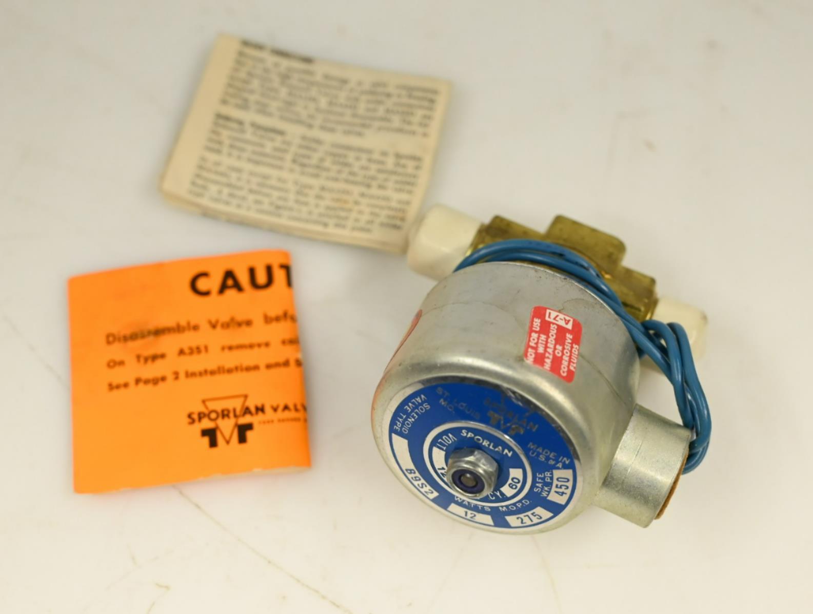 Sporlan B9S2 Solenoid Valve GeekWare LLC