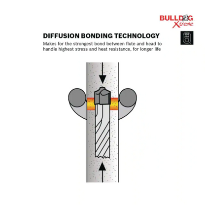 Bulldog Xtreme 5/8 in. x 4 in. x 6 in. SDS-Plus Carbide Rotary Hammer Drill Bit