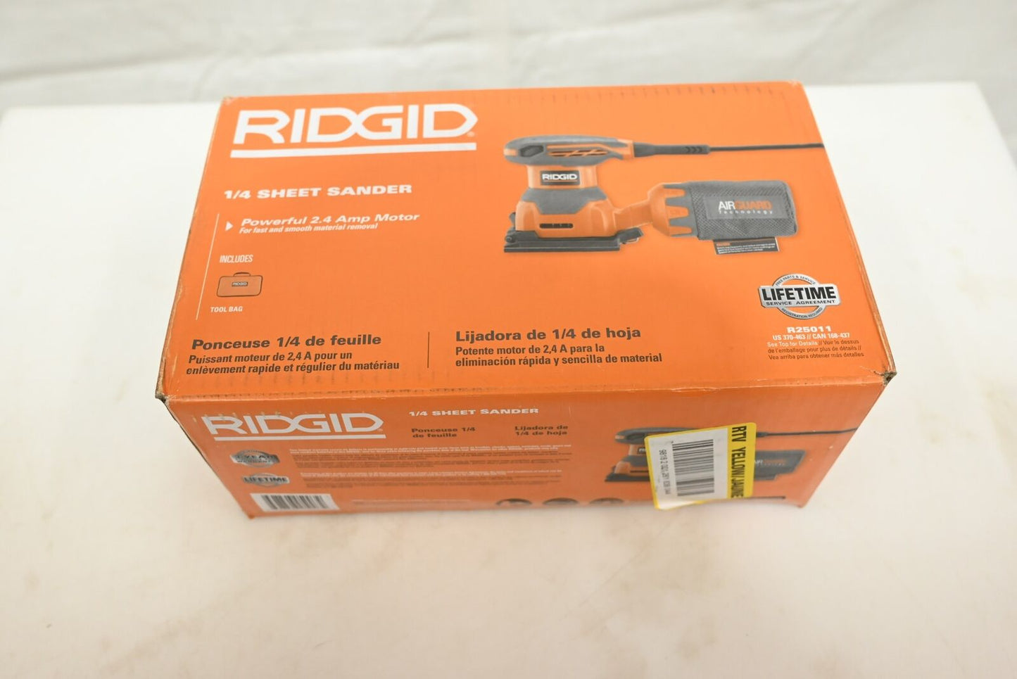 Ridgid R25011 1/4" Sheet Sander