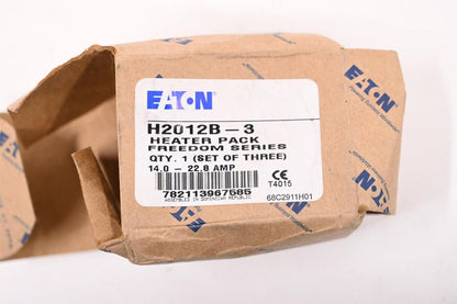 Eaton - Cutler Hammer H2012B-3 Heater Pack, Standard Trip, Class 20 , NEMA, IEC