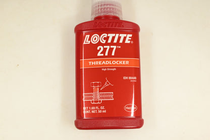 Loctite 277 Red Threadlocker 27731,  High Strength - 50 ml Bottle- Pack of 10