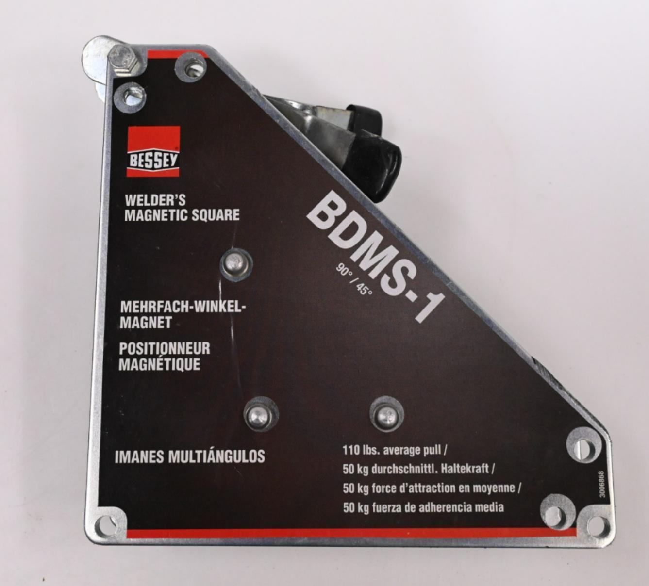 Bessey BDMS-1 Magnetic Welding Square