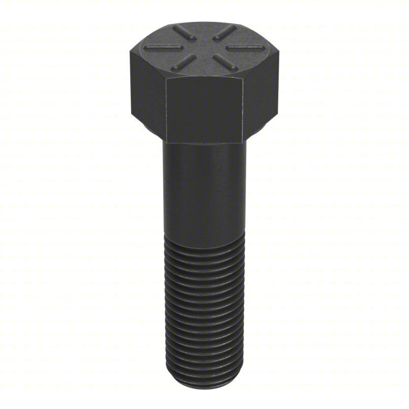 Hex Head Cap Screw U04100.150.0400, 1-1/2"-6 Thread Size, Steel, PK 8