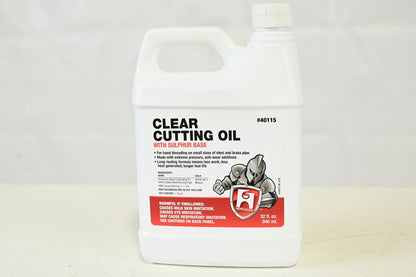 Hercules 40115, Clear Cutting Oil With Sulphur Base, 32 Oz