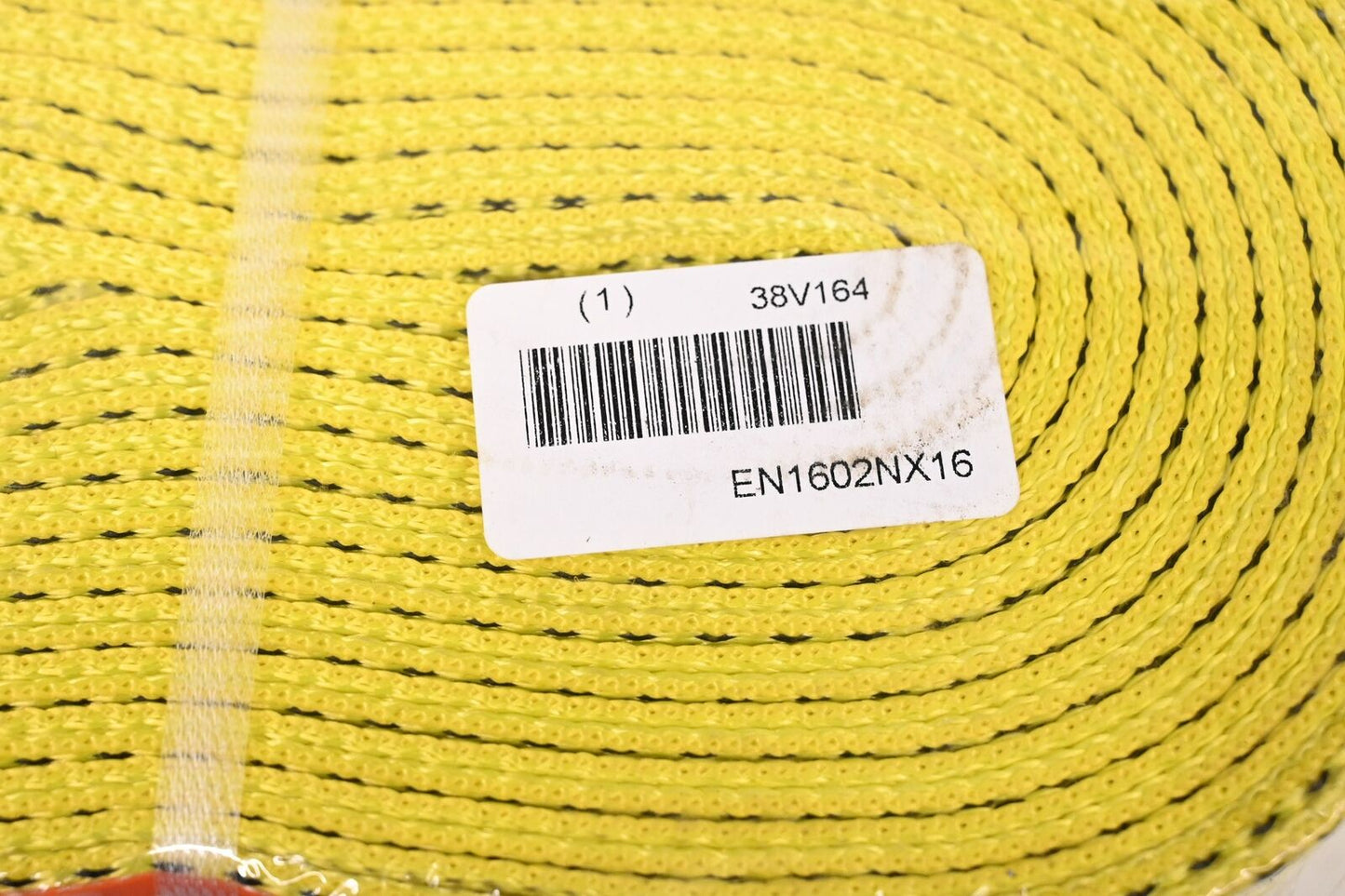 LIFT-ALL EN1602NX16 Web Sling, 16 ft Sling Length, Yellow