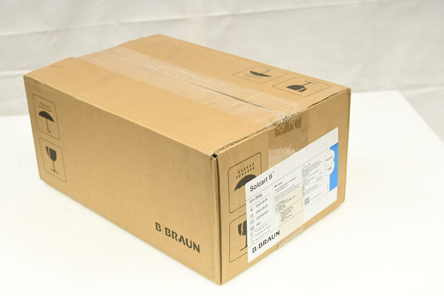 B. Braun Solcart B Bicarbonate Cartridge 10 x 650 grams