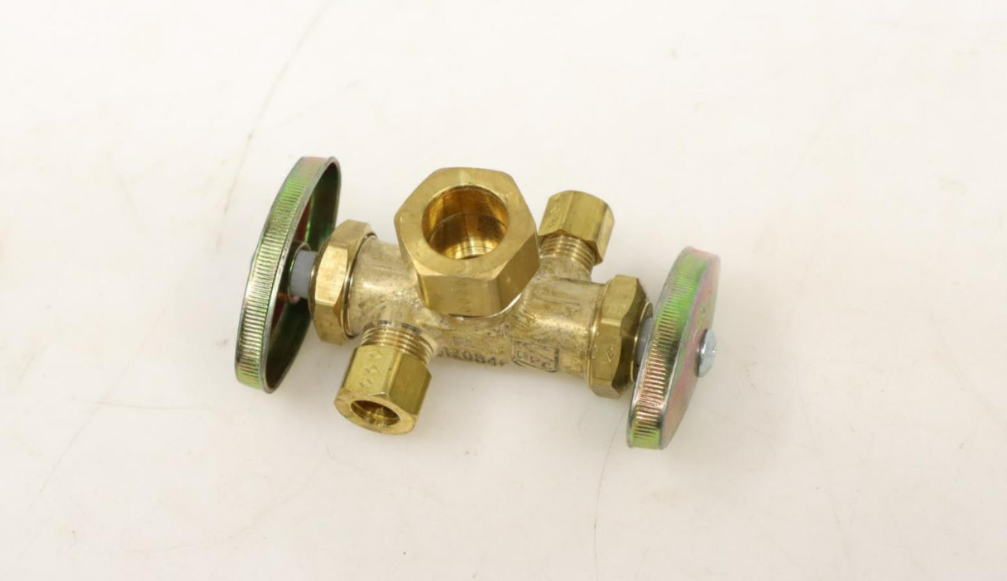 Brass Craft R1700DVX-R Dual Outlet Shut-Off Valve