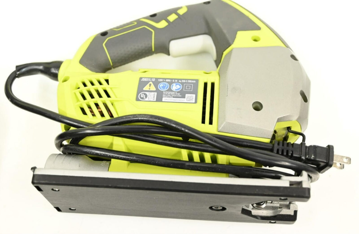 Ryobi JS651L1 6.1 Amp Variable Speed Jig Saw (LIGHTLY USED)