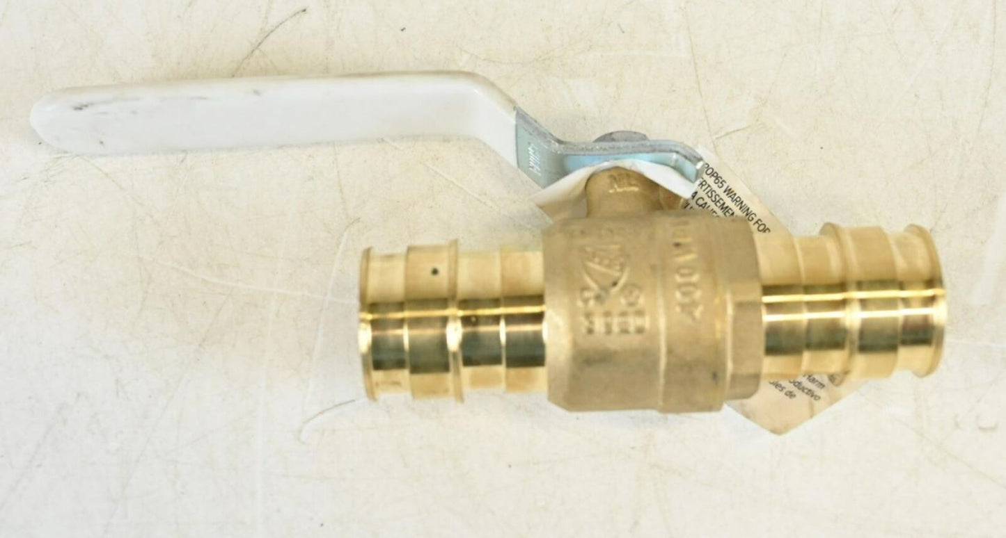 ProFlo PFX472H 1-1/4 in Brass Full Port, Ball Valve