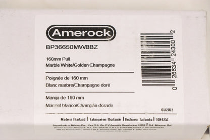 Amerock BP36650MWBBZ Carrione 6-5/16 Inch Center to Center Bar Cabinet Pull