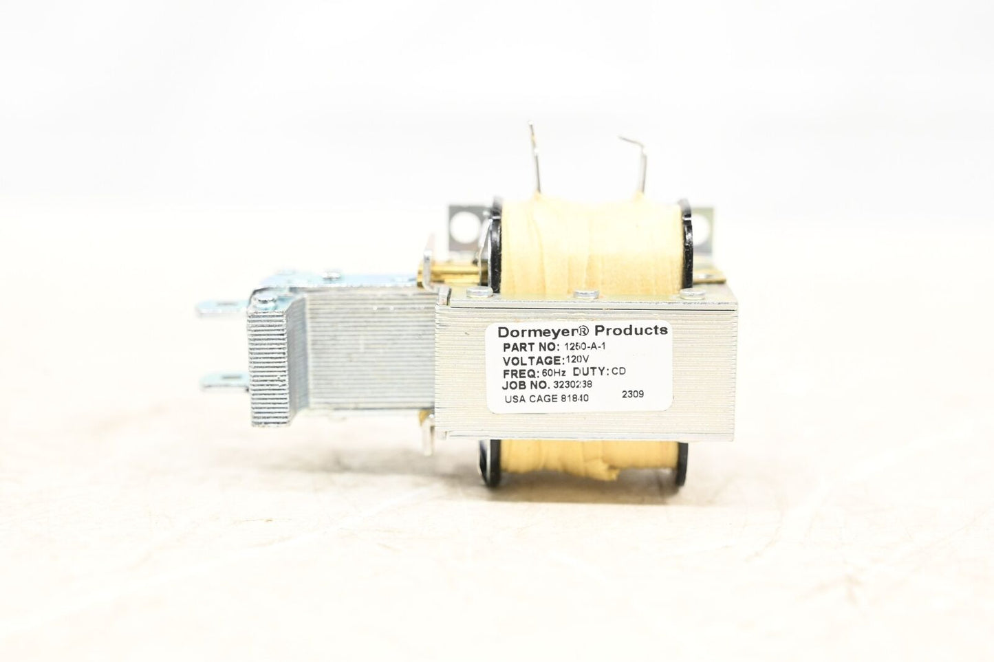 Dormeyer 1260-A-1 Solenoid, 120 V, 60 Hz