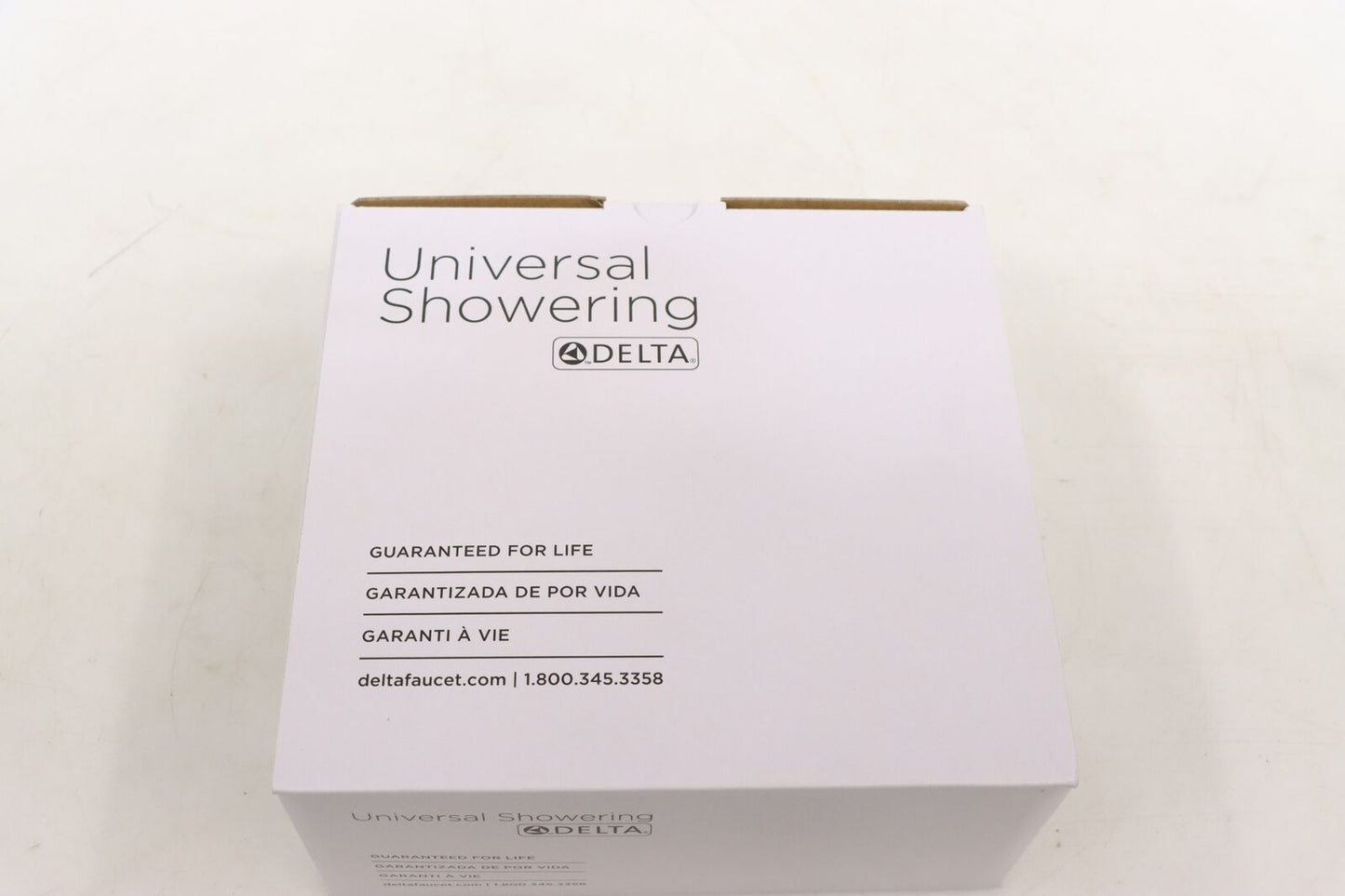 Delta 52175-CZ-PR Universal Showering Single Function Metal Raincan Shower Head