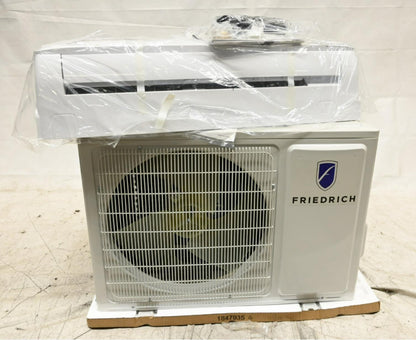 Friedrich FPHSR12A3A/FPHFW12A3B Single-Zone Split System w/Heat Pump, Indoor/Out