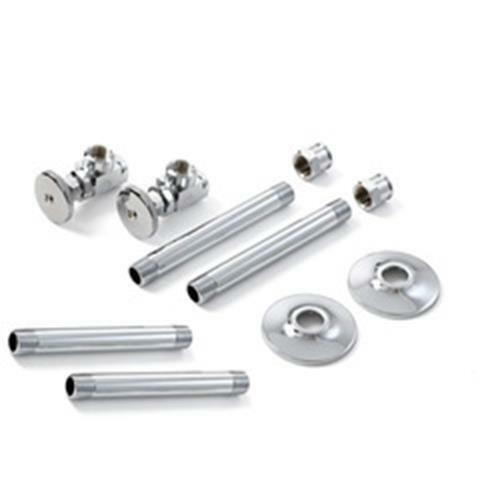 McGUIRE LF158LK, Sink 3/8 x 6-1/2 in. Supply Kit in Chrome Plated