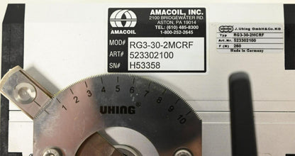 Amacoil RG3-30-2MCRF Rolling Ring Drive