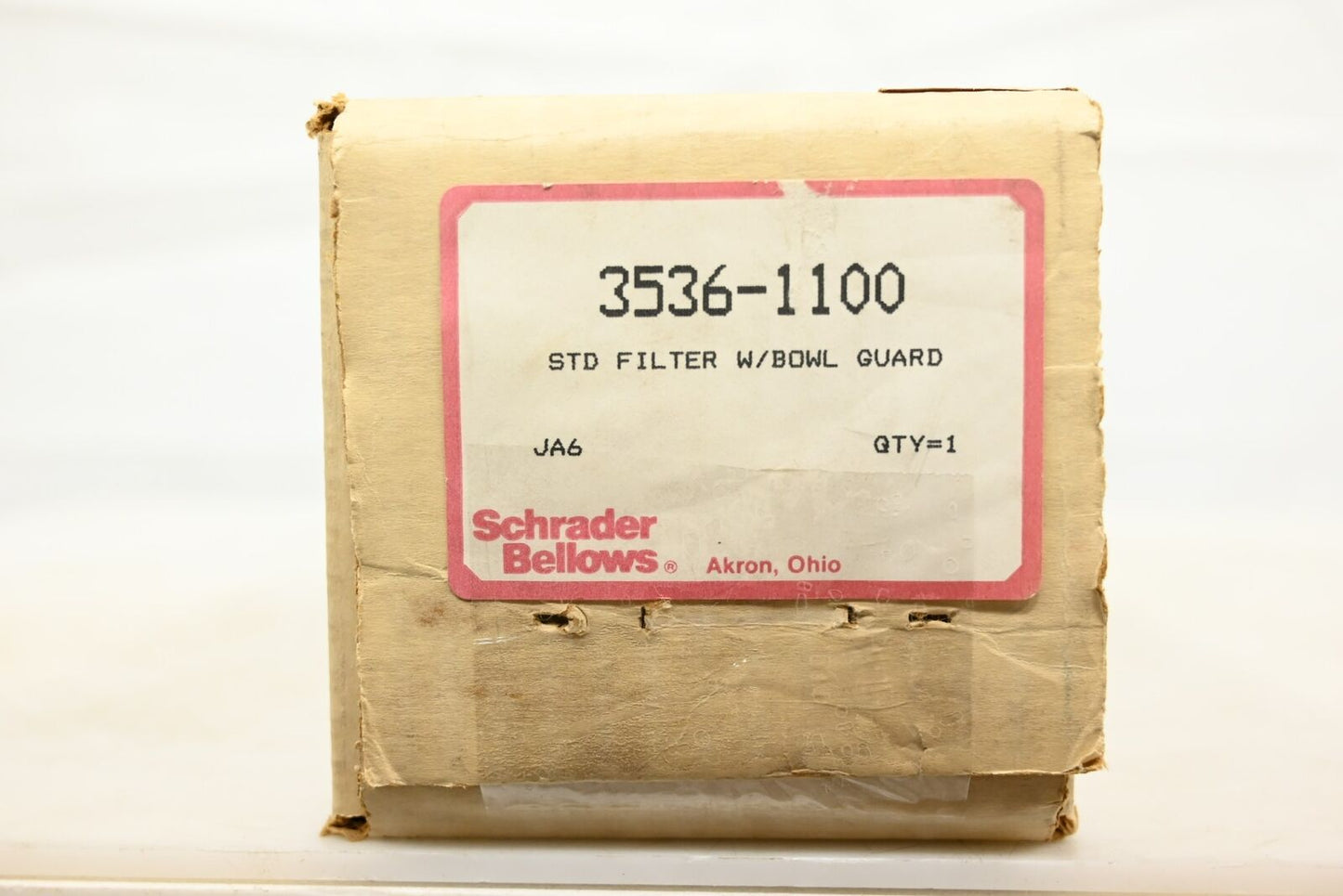 Schrader Bellows 3536-1100 STD Filter W/Bowl Guard