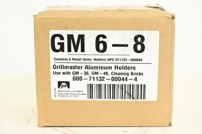 Grillmaster GM6-8 Grill Stone Pumice Block Holder For GM-36, GM48, 6 PK