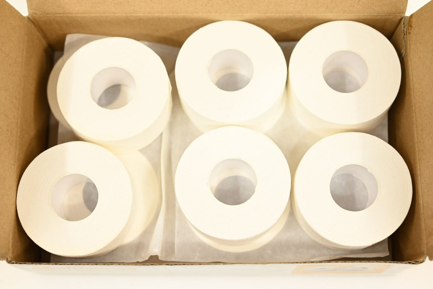 MEDSOURCE MS-15510 Athletic Tape, 10 yd Roll Length, White, PK 60 (5 Boxes)