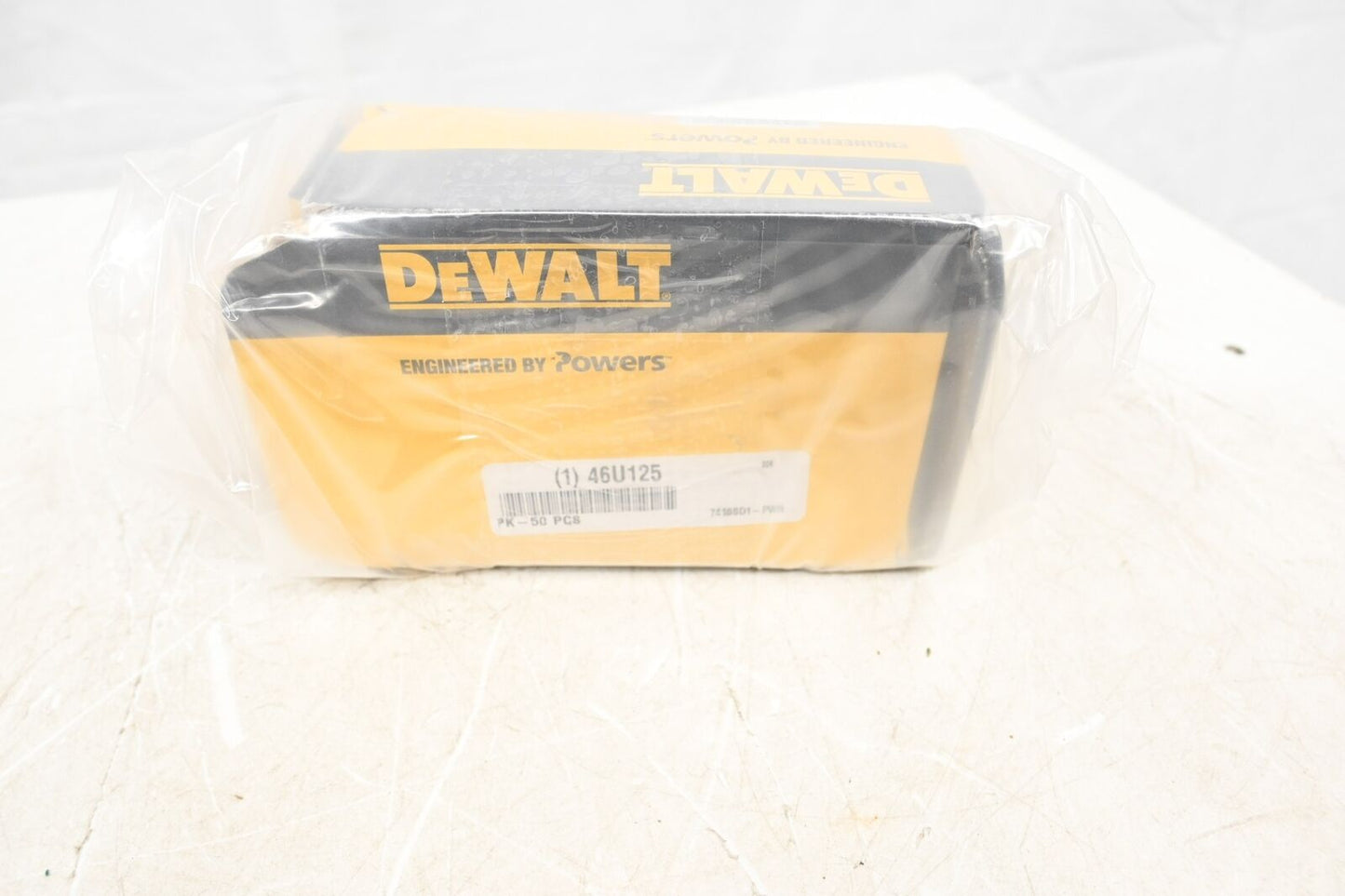 DEWALT 7416SD1-PWR Wedge Anchor, 3/8 in Anchor Diameter, Steel, PK 50