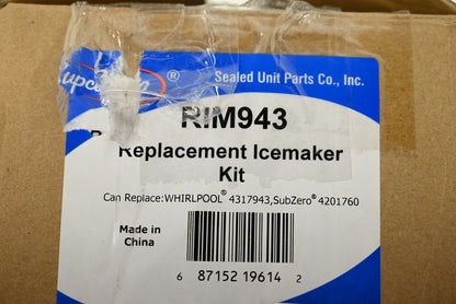 Supco RIM943 Replacement Icemaker Kit