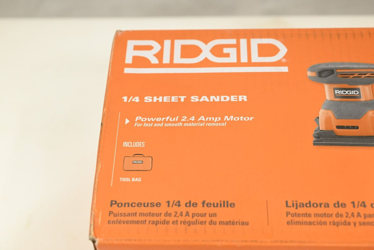 Ridgid R25011 1/4" Sheet Sander