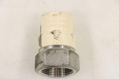 Everflow SSCPF114-NL 1-1/4" CPVC x Female Stainless Steel Adapter (Lead Free)