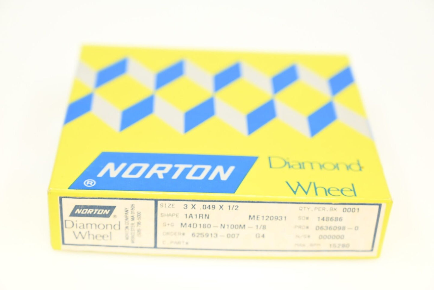 Norton 1A1RN Diamond Wheel