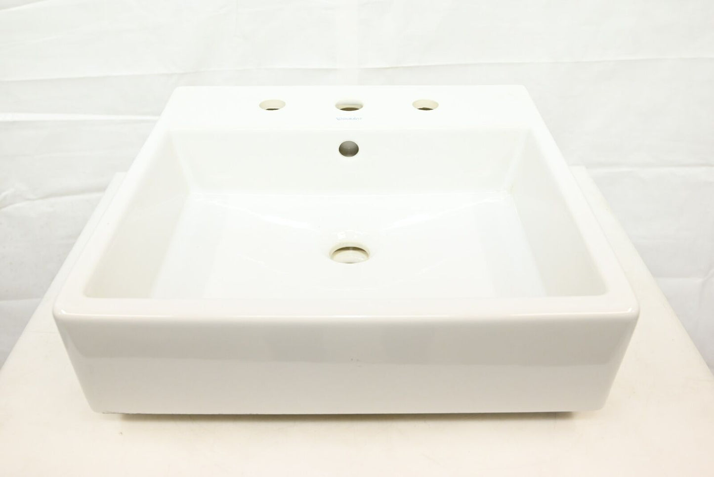 Duravit 2350500025 Vero Air Wall-Mount Sink w/3 Holes, White