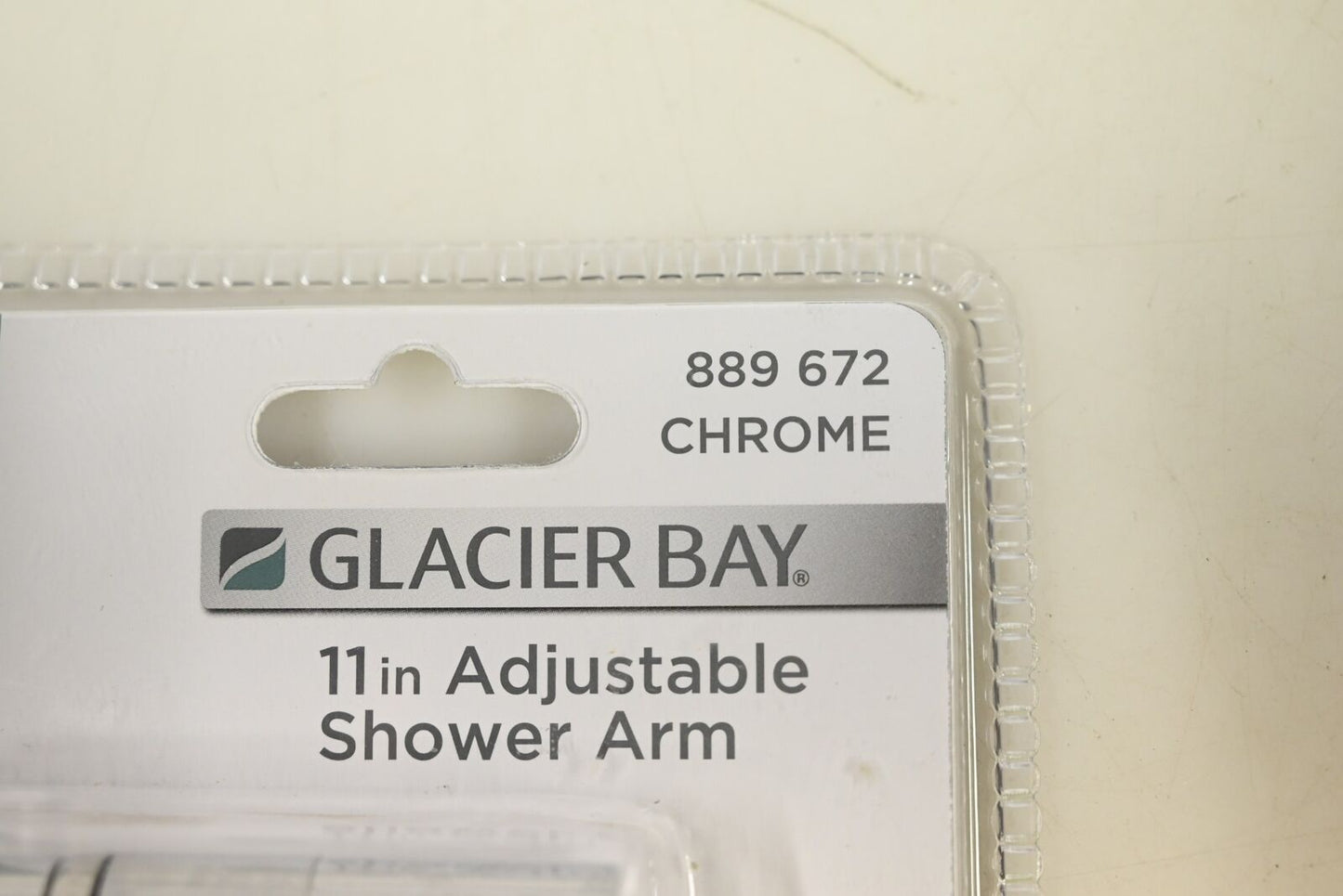 Glacier Bay 3075-512 11" Adjustable Shower Arm in Chrome