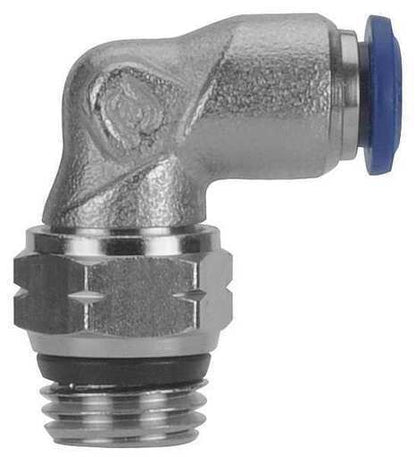 Aignep Usa 87110-06-08, Male Swivel 90 D Elbow, PK 4