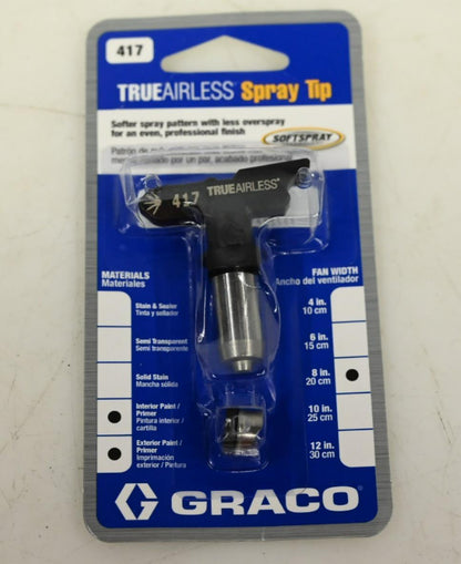 Graco TRU417 TrueAirless 417 0.017 in. Paint Sprayer Tip