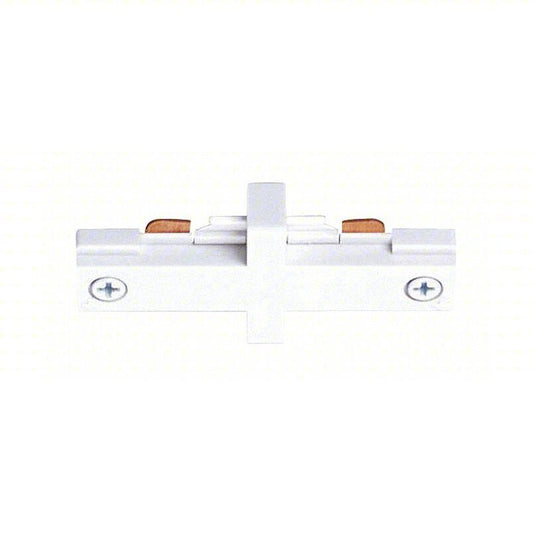 Juno R23 WH Trac-Lites White Miniature Straight Connector