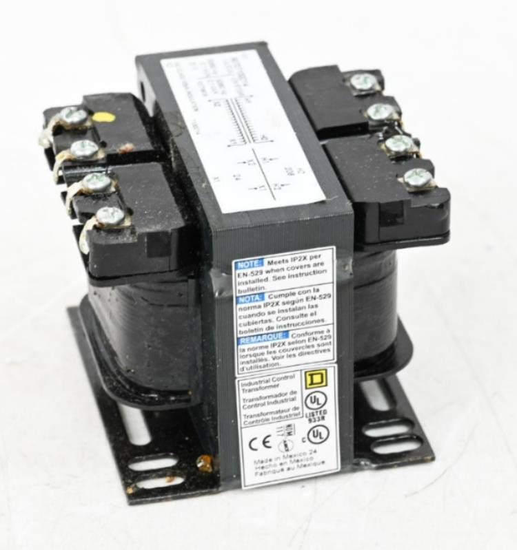 Square D 9070T100D14 Control Transformer, Phase 1