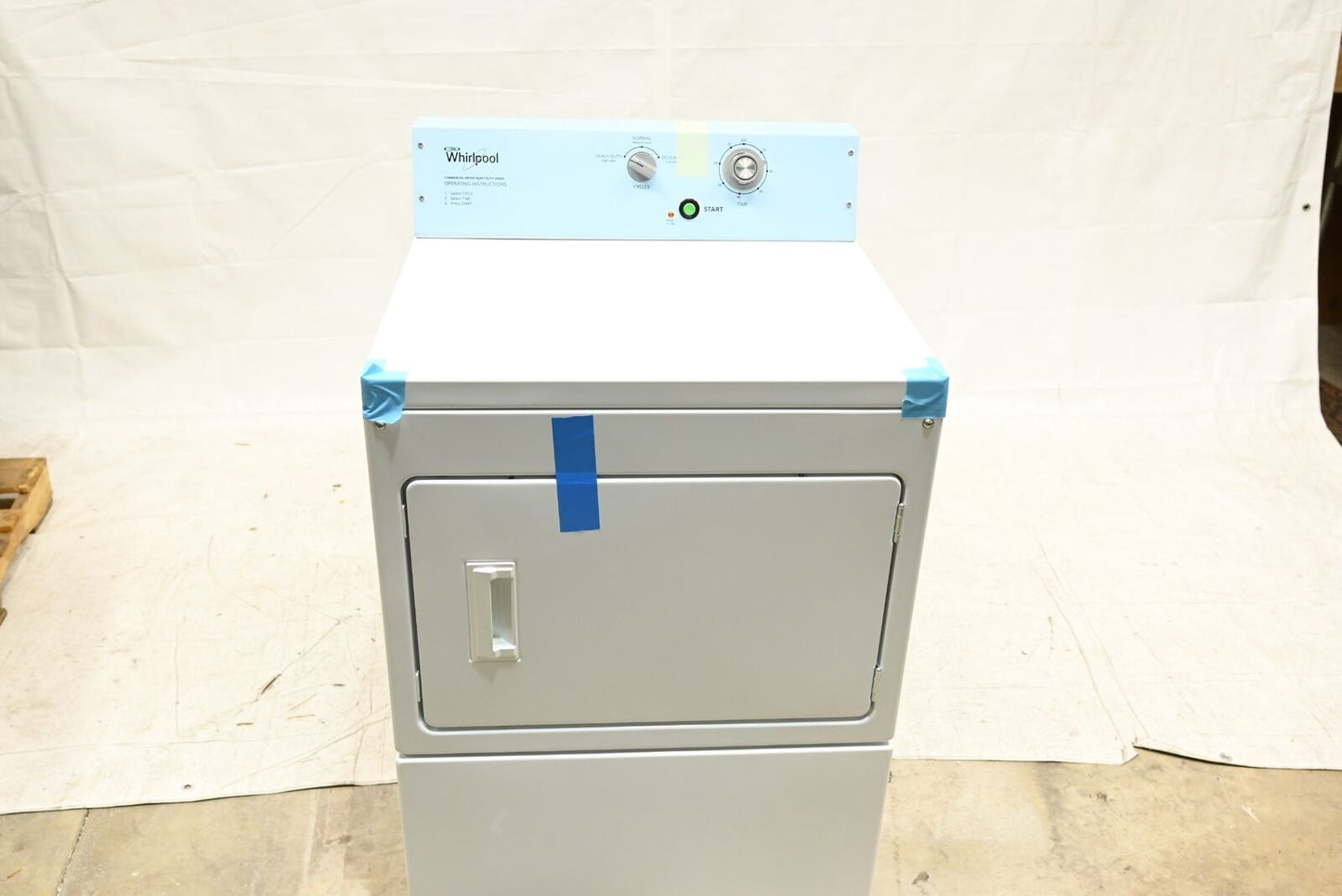 Commercial Gas Super-Capacity Dryer,