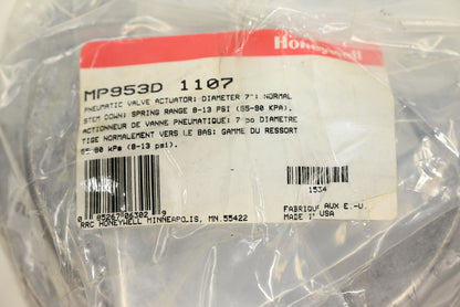 Honeywell MP953D1107 7" Pneumatic Valve Actuator (8 psi to 13 psi)