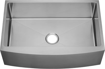 ProFlo PF1B3117A Sault 33" Farmhouse Single Basin Stainless Steel Kitchen Sink