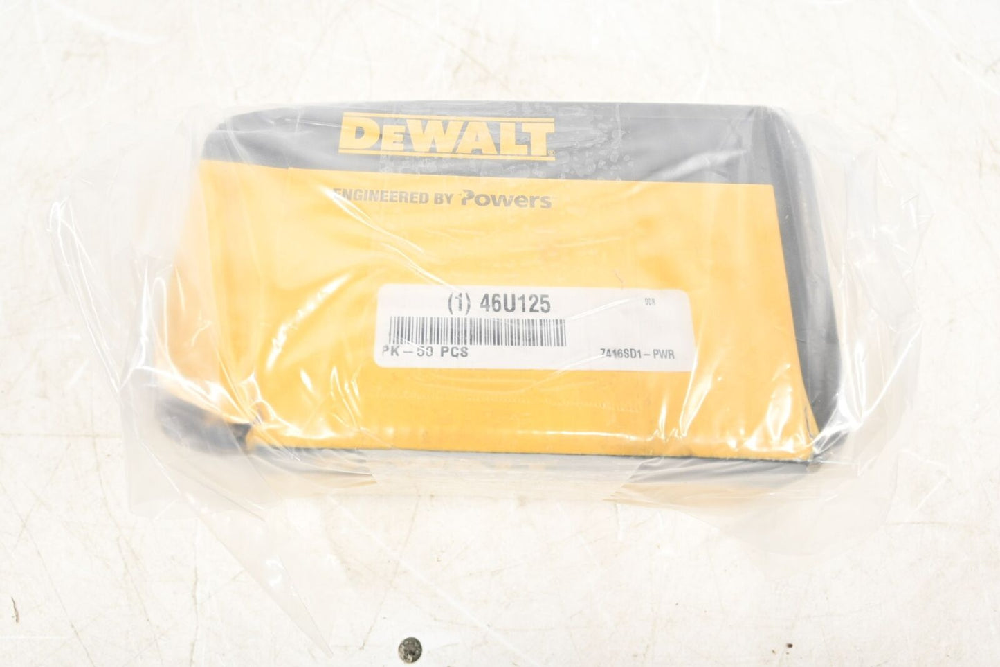 DEWALT 7416SD1-PWR Wedge Anchor, 3/8 in Anchor Diameter, Steel, PK 50