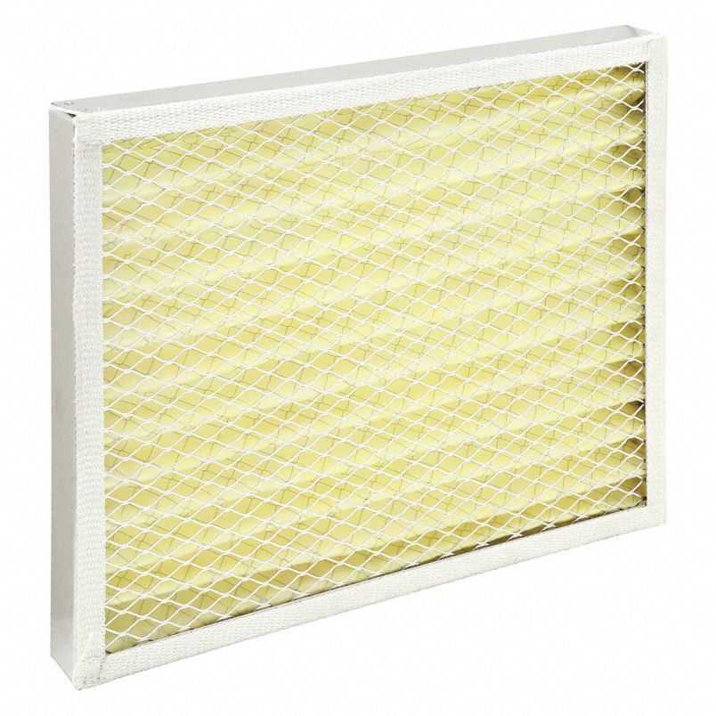 Air Handler 5M328 Pleated Air Filter 16x25x2 Nominal Filter Size, MERV 8, PK 6