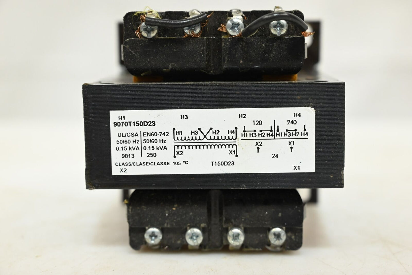 Square D 9070T150D23 Control Transformer