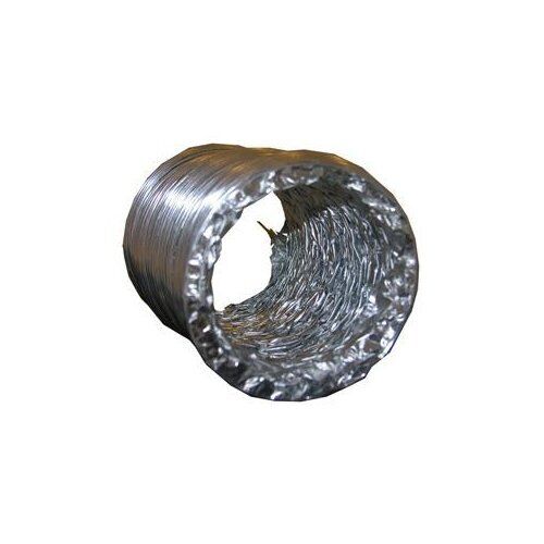 Lambro 498C 4 in. x 8 ft. Laminated Transition Duct, PK 12