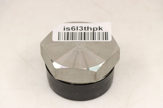 Threaded 3000# 316L Stainless Steel 2" HEX Plug IS6L3THPK