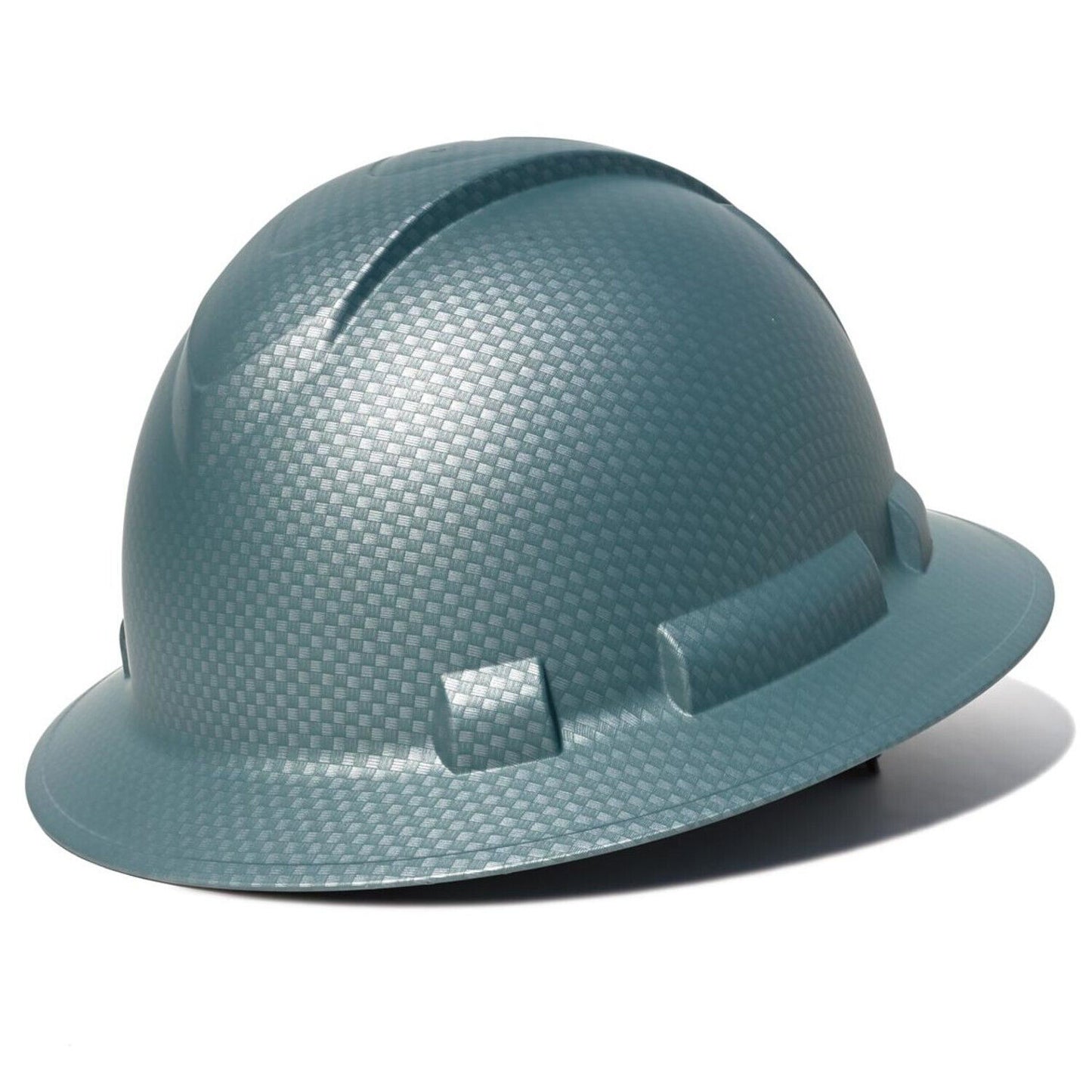 Pyramex Ridgeline HP54123 Full Brim Hard Hat 4-Point Ratchet Suspension