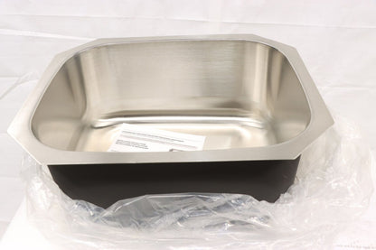 Miseno MNO182118UM 17" Rectangular Stainless Steel Undermount Bar Sink