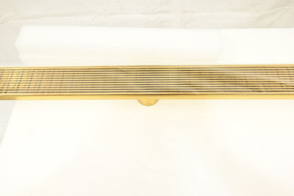 Signature Hardware ZA3-H06-48-PB-C 48" Carmen Outdoor Linear Shower Drain