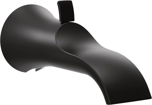 Moen S3835BL  Doux Integrated Diverter Tub Spout, Matte Black