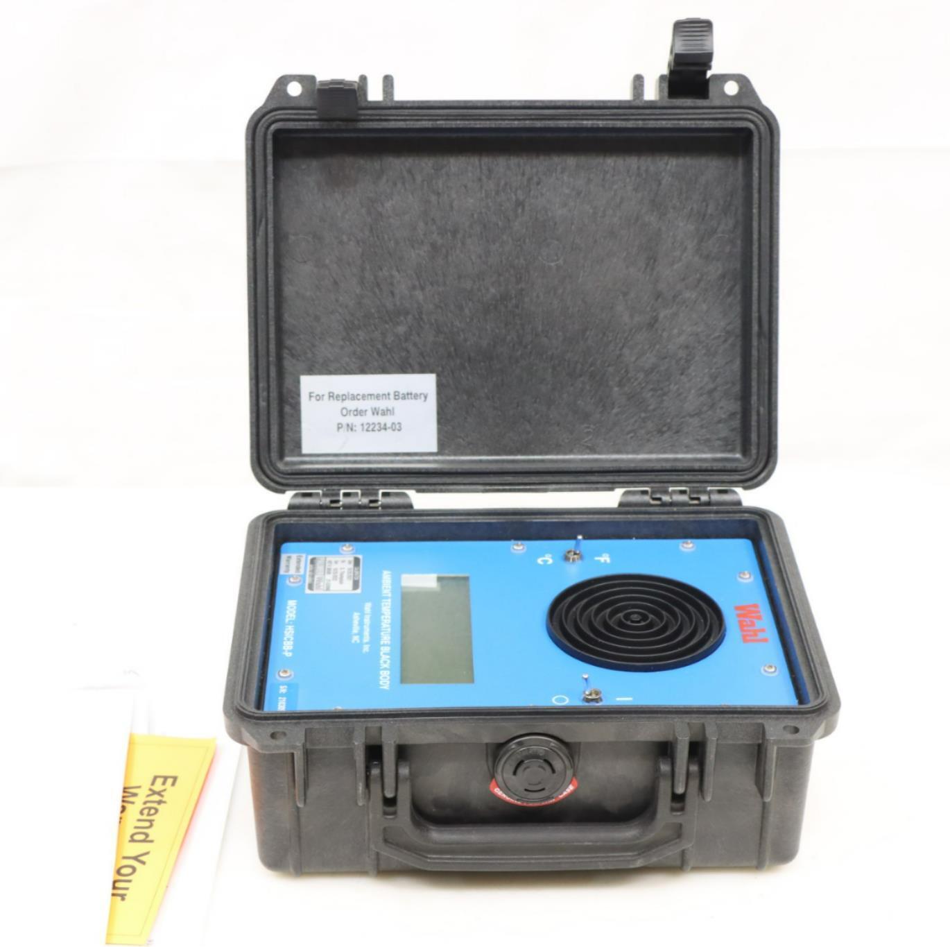 Wahl HSICBB-P Portable Infrared Calibrator, -40° to 158°F Operating Temp. Range