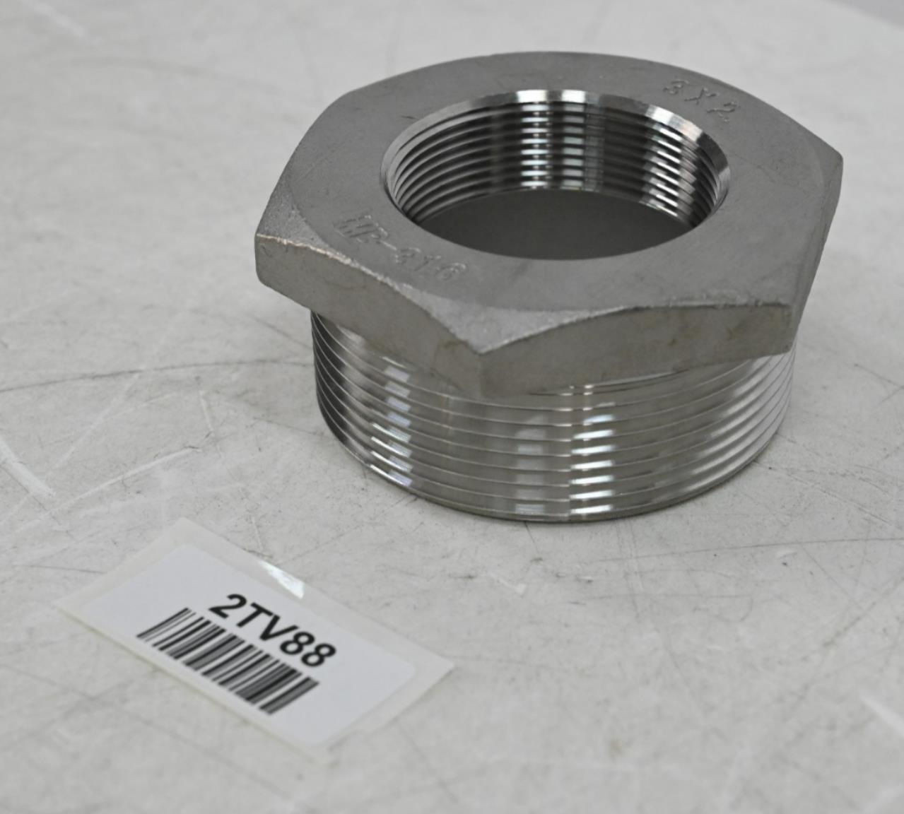 Hex Bushing 600B113N030020 316 Stainless Steel, Class 150