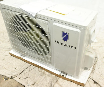 Friedrich FPHSR12A3A/FPHFW12A3B Single-Zone Split System w/Heat Pump, Indoor/Out