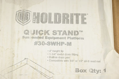 HoldRite QuickStand 30-SWHP-WM Wall Mounted Water Heater Platform