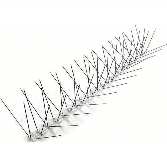 Bird-X STS-24 Bird Repellent Spikes, 24 ft Length, PK 12